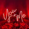 You and Me Neon light