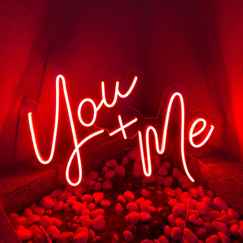 You and Me Neon light